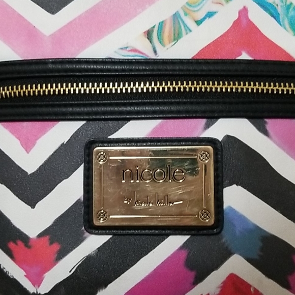 Nicole by Nicole Miller COLORFUL Crossbody Handbag - Picture 3 of 13